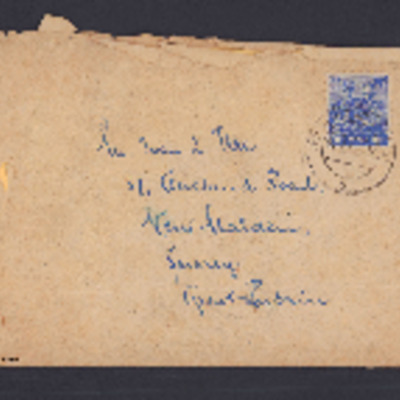 Letter to Ivan Ure from Fred